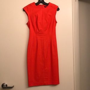 Red\orange dress